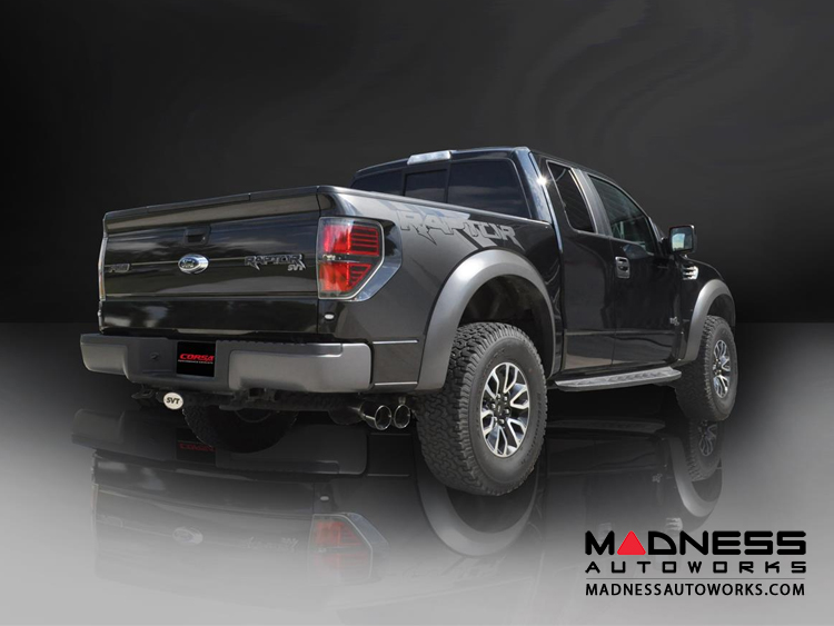 Ford F-150 6.2L SVT Raptor Extreme Exhaust System by Corsa Performance - Cat Back